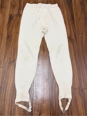Vtg US Military CWU-43P Flyers Anti Exposure Insulated Drawers Long Johns Sz L